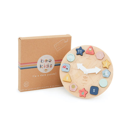 Wooden Clock Puzzle