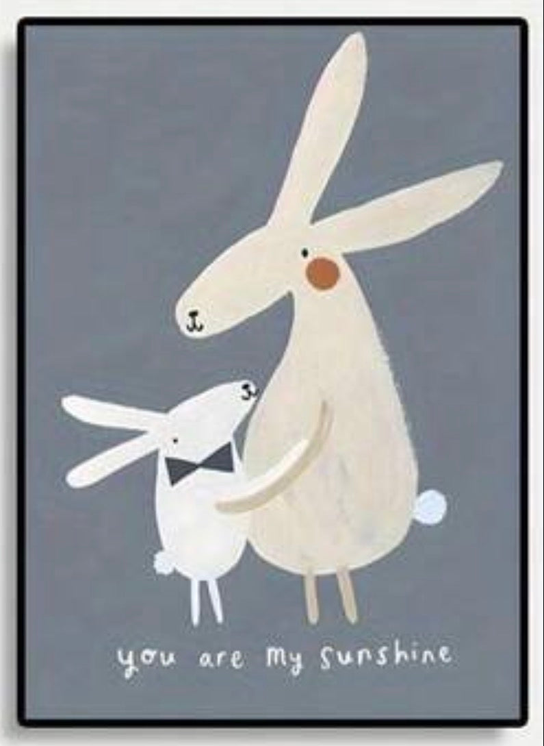 Scandi Animal Nursery Print - Set of 3