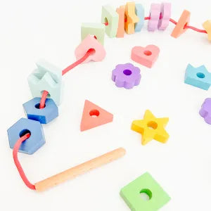 Wooden Threading Toy