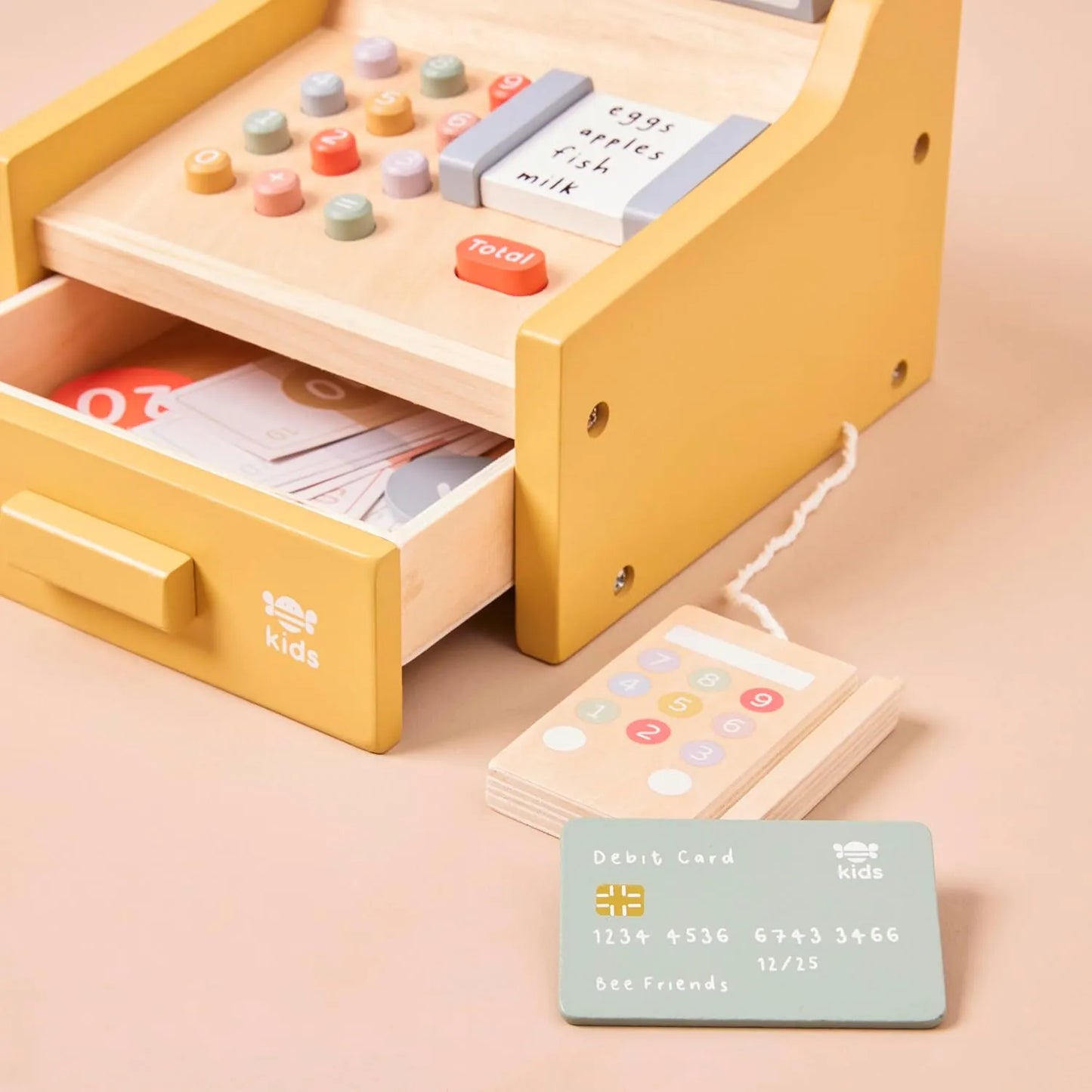 Wooden Cash Register