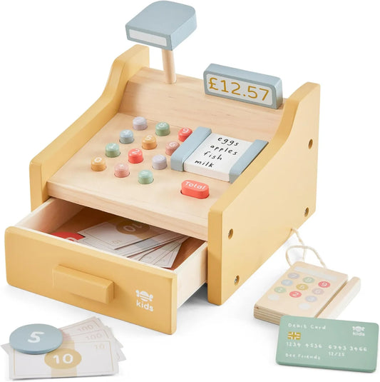 Wooden Cash Register