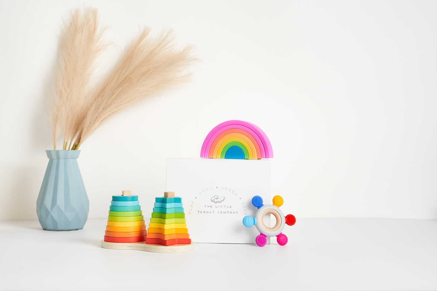 Stack and Play Set - Rainbow