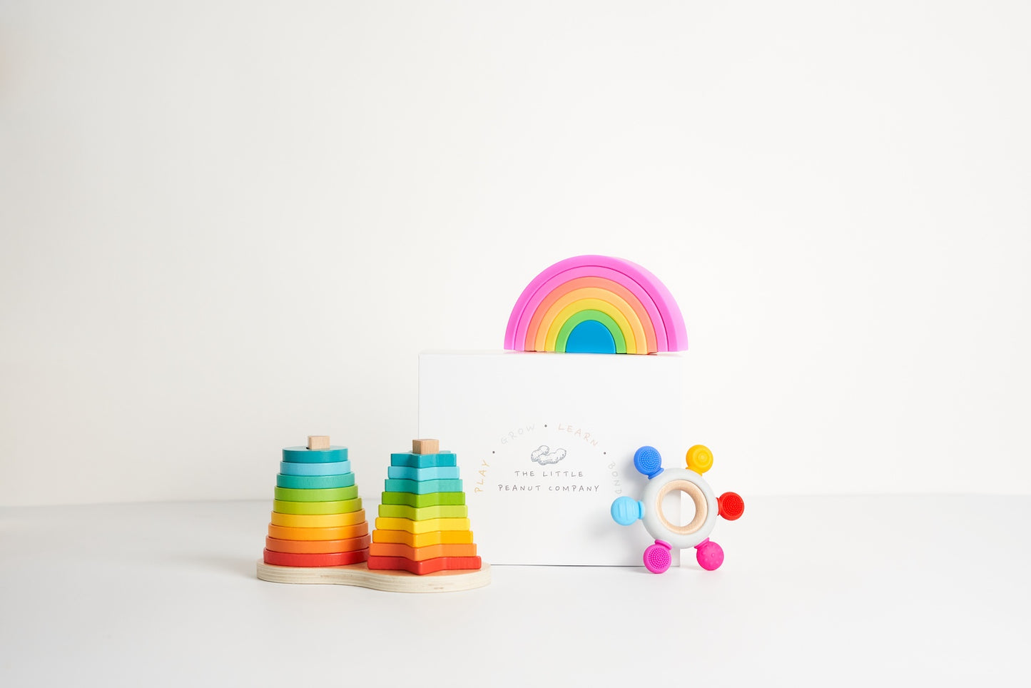Stack and Play Set - Rainbow