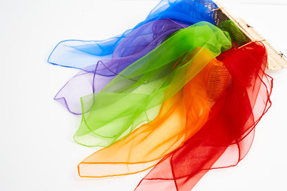 Rainbow Sensory Scarf