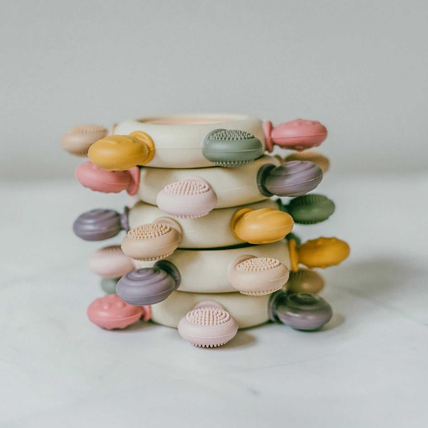 Multi-Textured Teething Ring – The Little Peanut Company