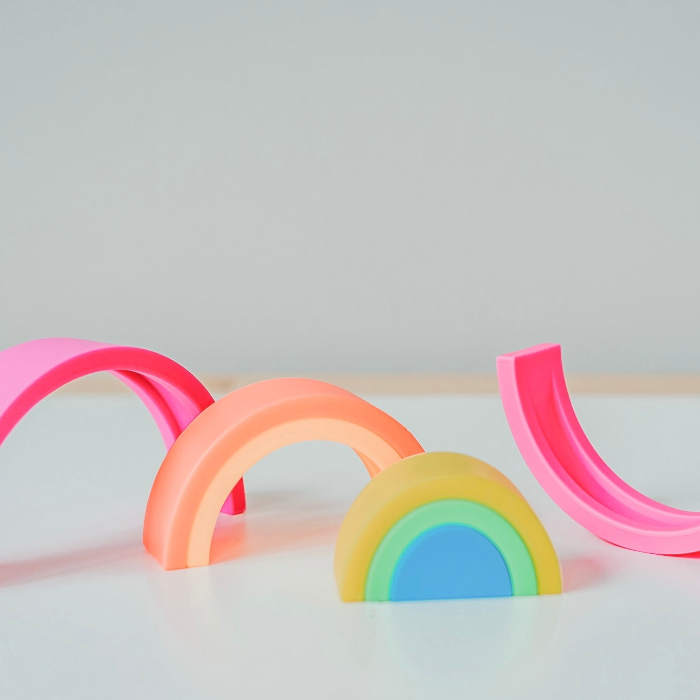 Stack and Play Set - Rainbow