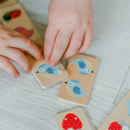 Spring Garden Dominoes