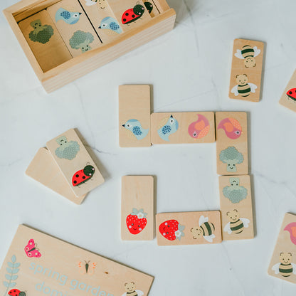 Spring Garden Dominoes